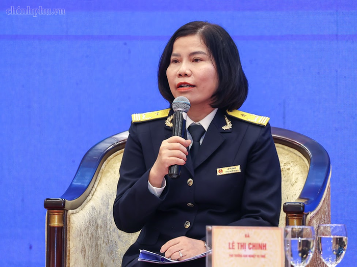 Bà Lê Thị Chinh - Phó Trưởng Ban Nghiệp vụ Thuế, Cục Thuế, Bộ Tài chính. Ảnh: VGP/Nhật Bắc