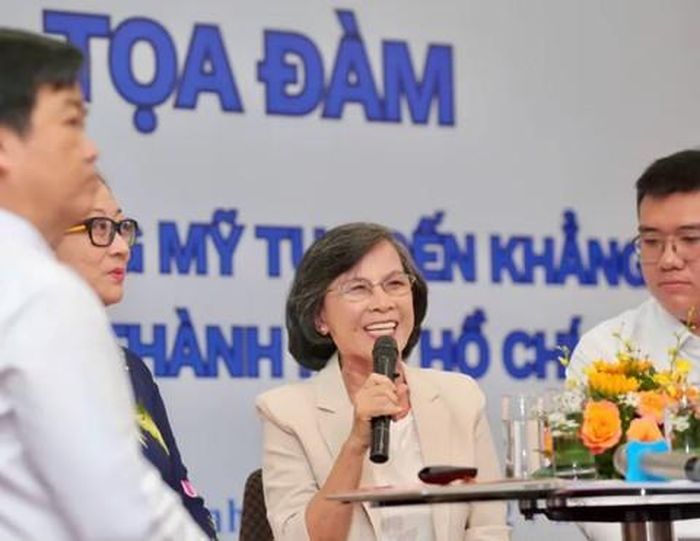 Bà Phạm Phương Thảo, nguyên Phó Bí thư Thành ủy, Chủ tịch HĐND TPHCM, phát biểu