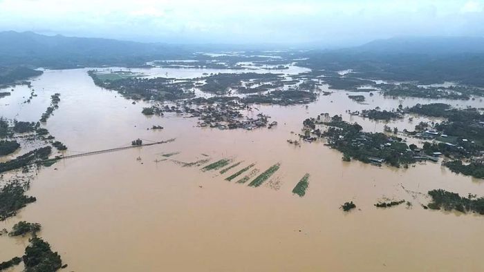 Mưa lũ diễn biến phức tạp trong năm 2025 khiến Nghệ An thiệt hại nặng nề về tài sản. (Ảnh tư liệu)