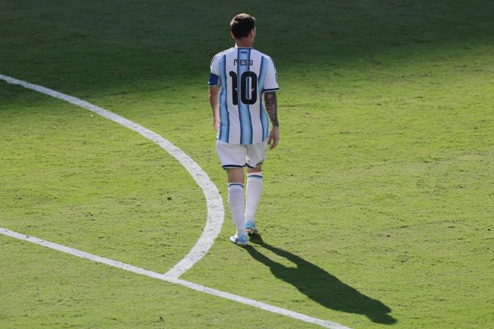 Khi không còn Messi, Argentina có thể sẽ mất nhiều hơn 21 bàn thắng tại World Cup hay 124 pha lập công. (Ảnh: AP)