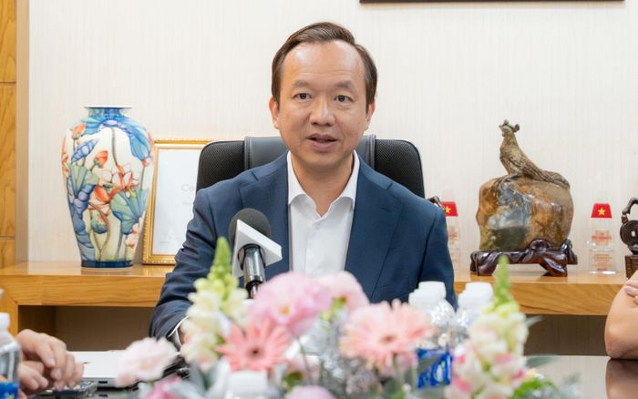 Ông Phan Quốc Công, Tổng giám đốc PNJ chia sẻ thông tin ngày 21/7. (Ảnh: Đ.V)