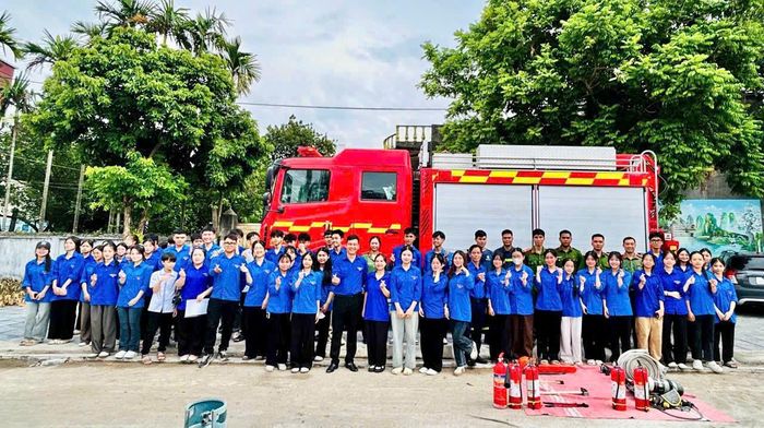 Hội nghị tập huấn thu hút sự tham gia của đông đảo đoàn viên, thanh niên xã Liên Minh. Ảnh: Đoàn TN xã Liên Minh