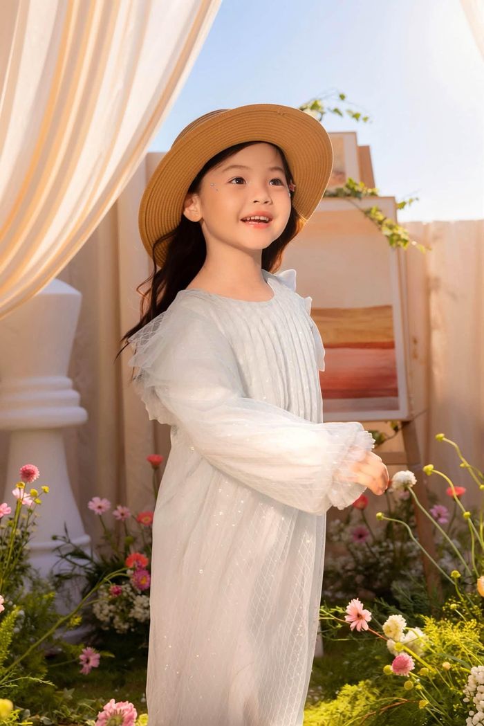Dưới phần bình luận, không ít cư dân mạng để lại những lời khen như: "Em bé có gương mặt nhìn rất thiện cảm", "Càng lớn càng xinh", "Đúng chuẩn nàng thơ", hay "Nhìn là thấy một em bé được nuôi dưỡng trong tình yêu thương",...
