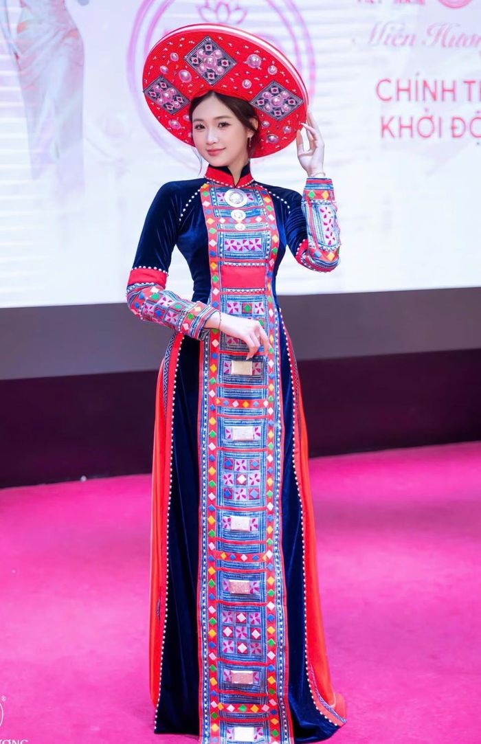 Ngọc Mai cho biết tham gia cuộc thi với mong muốn góp thêm cái nhìn mới về vẻ đẹp của người con gái Tày.