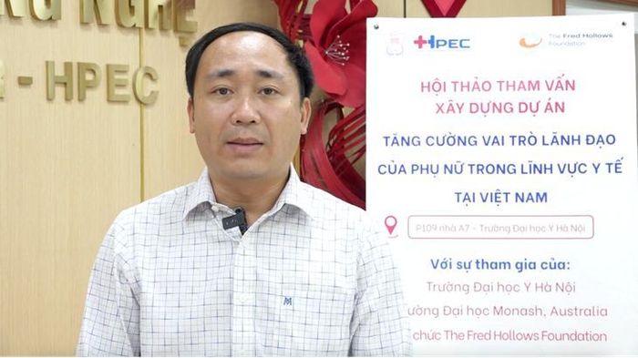 Ông Lê Quang Trần Tĩnh, Trưởng Đại diện Tổ chức The Fred Hollows Foundation tại Việt Nam