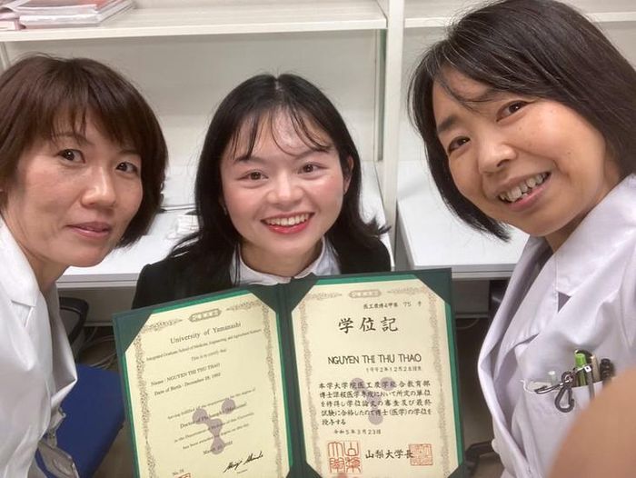 Rời Nhật Bản sau nhiều năm học tập và nghiên cứu, TS.BS Nguyễn Thị Thu Thảo trở về Việt Nam, chọn TPHCM làm nơi công tác. Ảnh: NVCC.