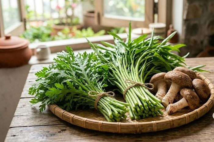 Một số loại rau, nấm giàu chất chống oxy hóa, hỗ trợ quá trình giải độc gan.