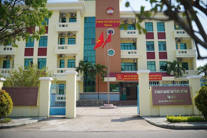 Một góc trụ sở Ủy ban MTTQ Việt Nam tỉnh Gia Lai. Ảnh: ĐS.