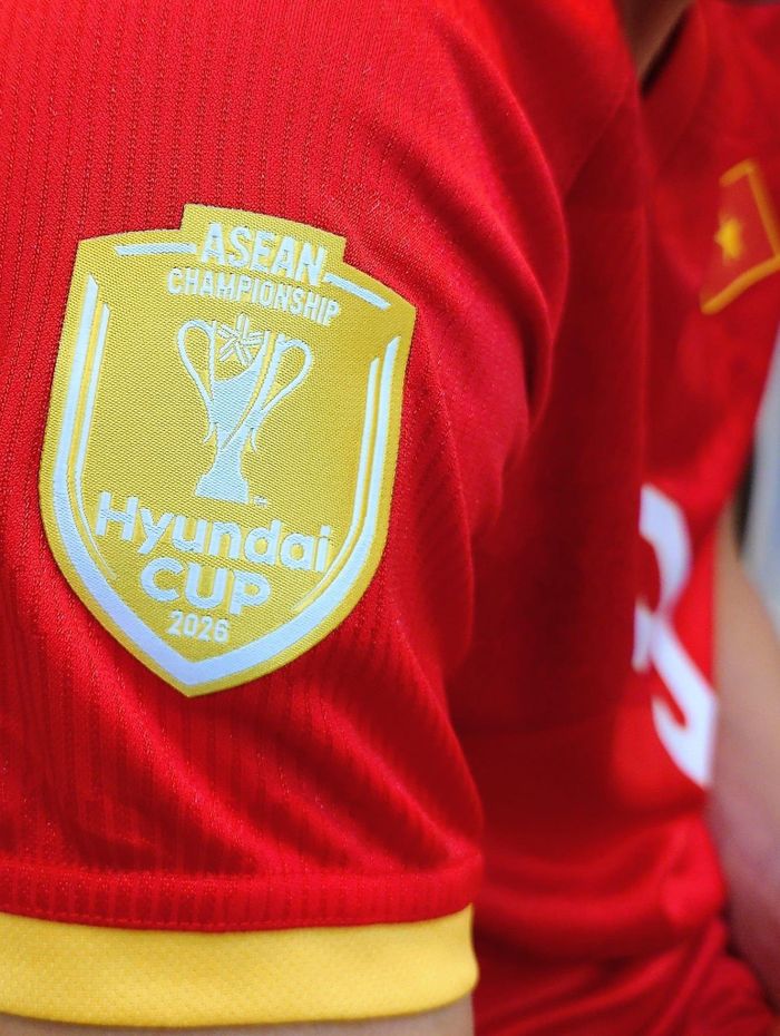 Liên đoàn Bóng đá Việt Nam (VFF) công bố hình ảnh patch vàng trên áo đấu của đội tuyển quốc gia tại ASEAN Cup 2026. Ảnh: VFF.