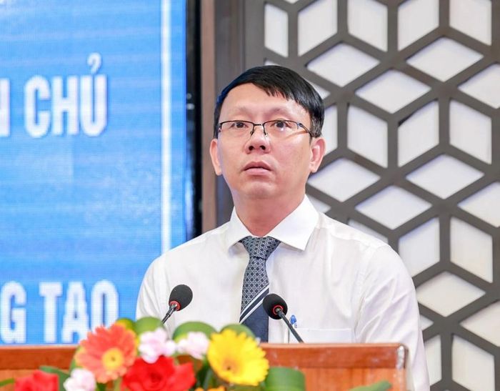 Ông Nguyễn Thanh Hà, Phó Chủ tịch UBND tỉnh phát biểu