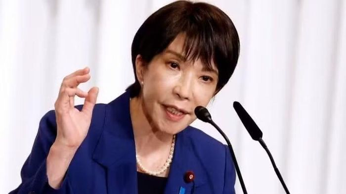 Thủ tướng Takaichi phát biểu tại thủ đô Tokyo, Nhật Bản. (Ảnh: THX/TTXVN)