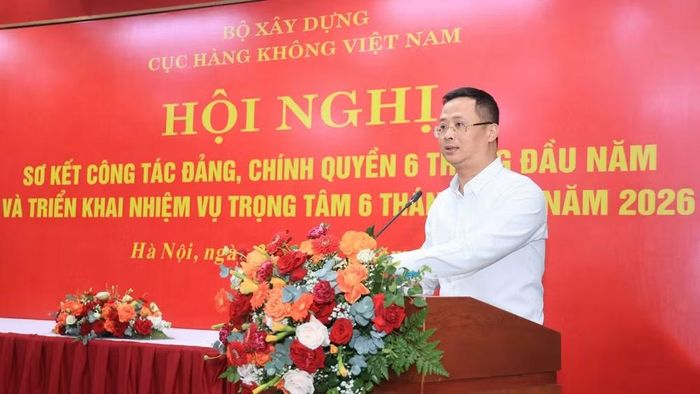 Cục trưởng Uông Việt Dũng phát biểu tại hội nghị.