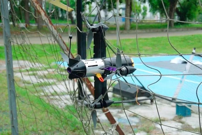 Kết quả cho thấy các mẫu UAV đáp ứng được các chỉ tiêu kỹ thuật theo thiết kế và hoàn thành các nội dung diễn tập với hiệu suất đánh chặn mục tiêu bay và mục tiêu cố định đạt 100%. (Ảnh: VASA)