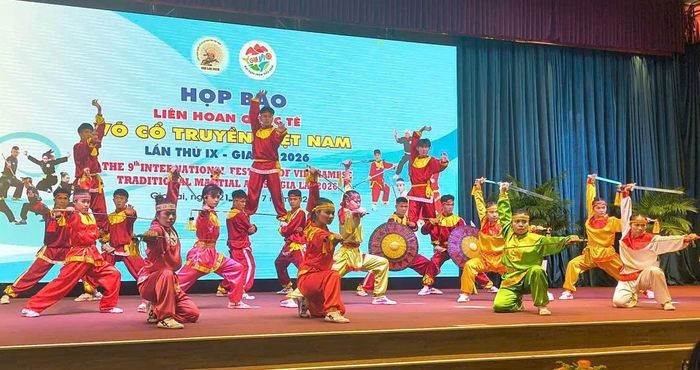 Họp báo Liên hoan Quốc tế Võ cổ truyền Việt Nam lần thứ IX năm 2026.
