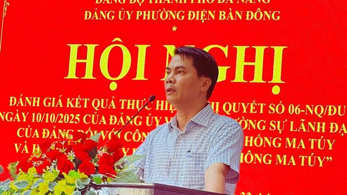 Chủ tịch UBND phường Điện Bàn Đông Nguyễn Thanh Vỹ.
