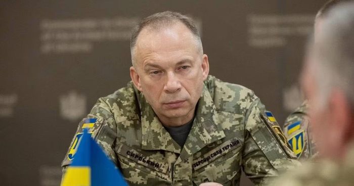 Tướng Oleksandr Syrskyi bị cách chức Tổng tư lệnh các lực lượng vũ trang Ukraine. Ảnh: TSN.UA.