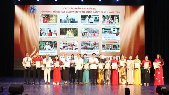 Các đơn vị đoạt giải Ba.