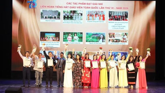 Các đơn vị đoạt giải Nhì.