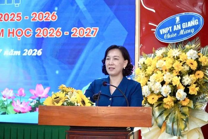 Bà Nguyễn Thị Minh Thúy, Phó Chủ tịch UBND tỉnh An Giang phát biểu chỉ đạo tại Hội nghị.