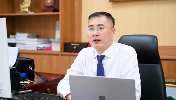 ông Nguyễn Thế Lực, Phó Hiệu trưởng Trường CĐ Dược Hà Nội.