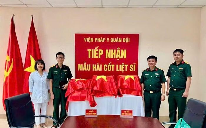 Tỉnh Quảng Ninh hoàn thành bàn giao 100% mẫu hài cốt liệt sĩ thu nhận được cho Viện Pháp y Quân đội để phục vụ phân tích, giám định ADN.
