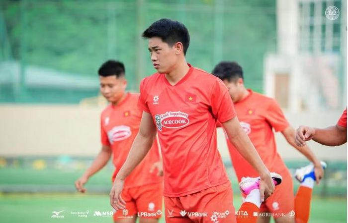Do không tham dự ASIAD 2026 nên án treo giò của Đình Bắc được áp dụng ở cấp độ đội tuyển quốc gia, ở các giải đấu do AFC hoặc FIFA tổ chức. Ảnh: Công an Hà Nội FC.
