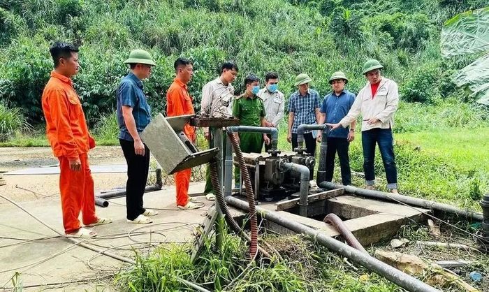Khu vực xảy ra vụ tai nạn trong trang trại.