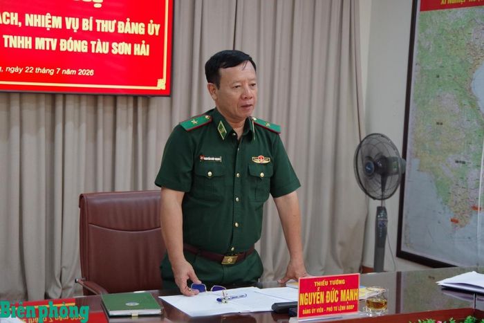 Thiếu tướng Nguyễn Đức Mạnh phát biểu chỉ đạo tại Hội nghị. Ảnh: Thủy Nguyên