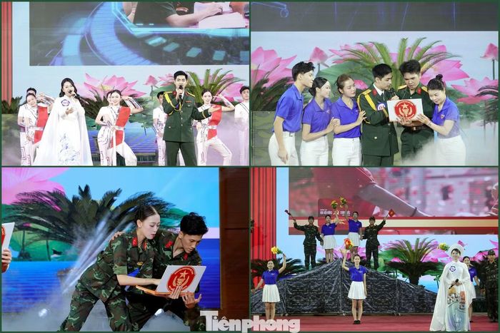 Các phần thi còn nhằm giới thiệu những mô hình, cách làm hay, những điển hình tiên tiến trong phong trào "3 Tiên phong Quyết thắng".