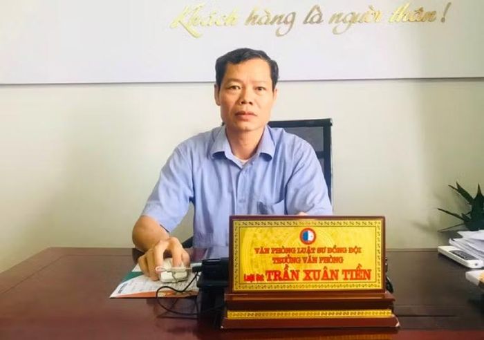 Luật sư Trần Xuân Tiền.