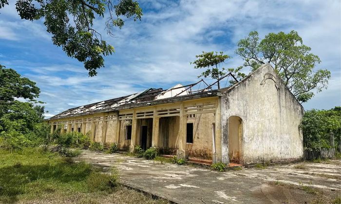 Khu đất vốn là cơ sở cũ của Trường THCS Cẩm Vịnh. Sau khi được bàn giao, các dãy nhà được cải tạo thành khu khám chữa bệnh, khu lưu trú, nhà ăn và vườn thuốc phục vụ hoạt động của trung tâm.