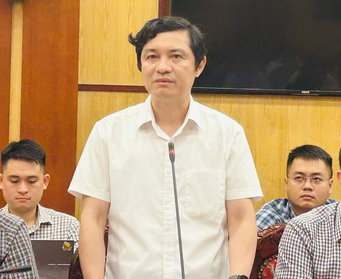 Phó Giám đốc Sở Nội vụ Thanh Hóa, Hoàng Ngọc Trung thông tin việc kiểm tra các trang trại lợn