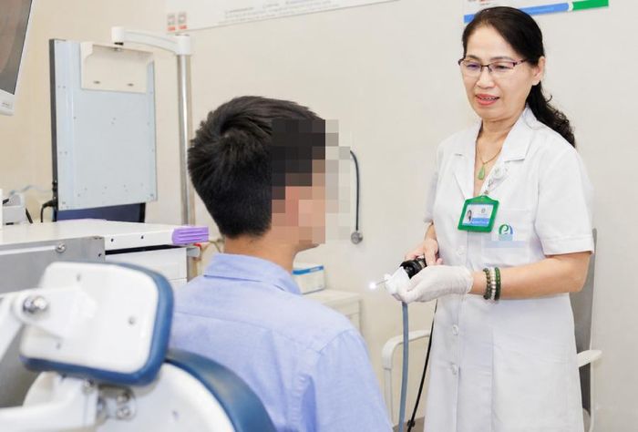 Nam sinh lớp 8 được xác định mắc bệnh ung thư. Ảnh: BSCC.