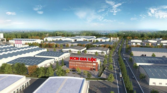 Phối cảnh quy hoạch KCN Gia Lộc. Nguồn: ROX iPark
