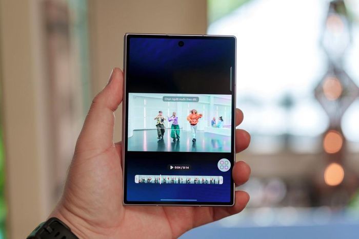 Tính năng Fancam cho phép bạn tạo video trong vài giây mà không cần chính sửa phức tạp. 
