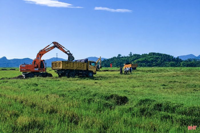 Việc sáp nhập, mở rộng quy mô các thôn tạo điều kiện thuận lợi để địa phương quy hoạch các vùng sản xuất tập trung.