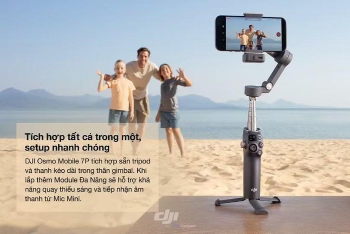 Khi đặt gimbal quay nhóm hoặc du lịch, remote phát huy tác dụng nếu người dùng thật sự cần đứng xa điện thoại để kiểm soát cảnh quay.