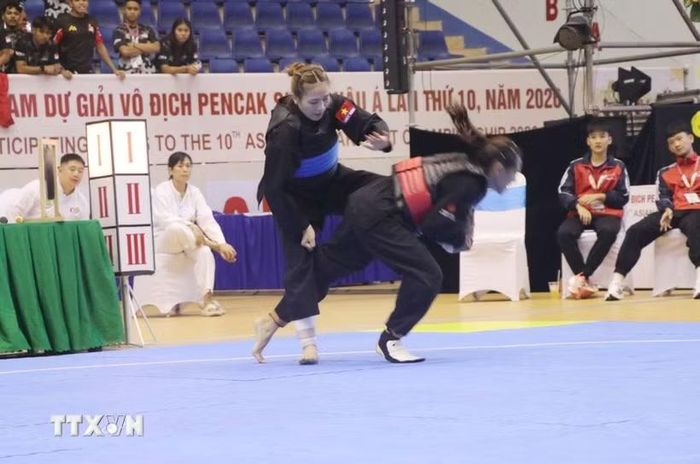 Đội tuyển Pencak Silat Việt Nam đã giành đến 16 huy chương Vàng tại giải châu Á 2026. (Ảnh: Lê Xuân/TTXVN)