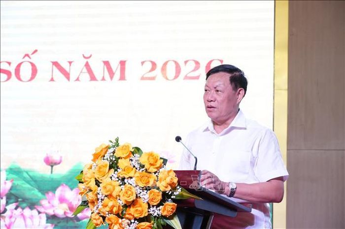 Thứ trưởng Bộ Y tế Đỗ Xuân Tuyên phát biểu tại Hội thảo.