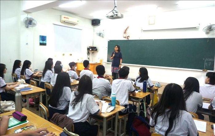 Tư vấn đăng ký nguyện vọng tuyển sinh 10 là một nội dung quan trọng trong các buổi sinh hoạt lớp 9 Trường THCS ở Huỳnh Khương Ninh, quận 1, TP Hồ Chí Minh (ảnh tư liệu).
