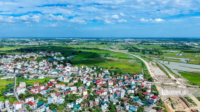 Dự án đường Vành đai 4 - Vùng Thủ đô có tổng chiều dài toàn tuyến là 112,8 km, trong đó đoạn đi qua 7 quận, huyện cũ ở Hà Nội gồm Sóc Sơn, Mê Linh, Đan Phượng, Hoài Đức, Hà Đông, Thanh Oai và Thường Tín là 56,5 km.