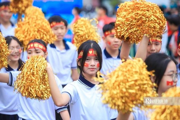 Học sinh được khuyến khích tham gia ít nhất một môn thể thao và một loại hình nghệ thuật (Ảnh: Hữu Thắng).