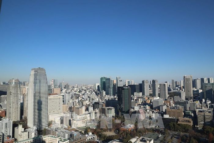 Một góc thủ đô Tokyo. Ảnh: Xuân Giao - Pv TTXVN