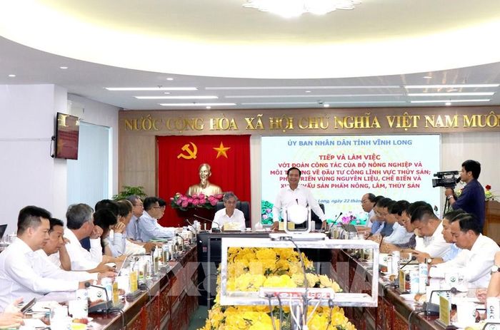 Quang cảnh buổi làm việc. Ảnh: Lê Thúy Hằng – TTXVN.