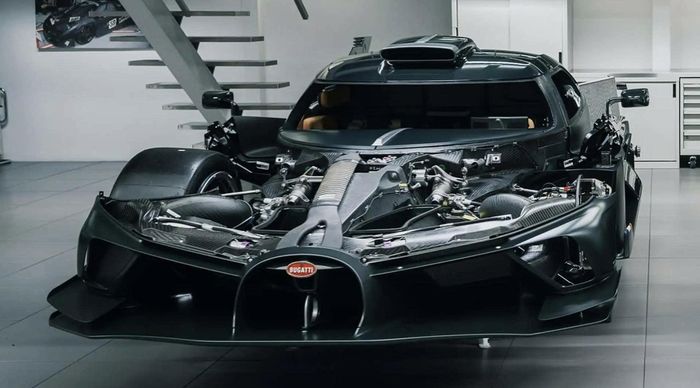 Bugatti Bolide lần đầu có bản chạy phố.