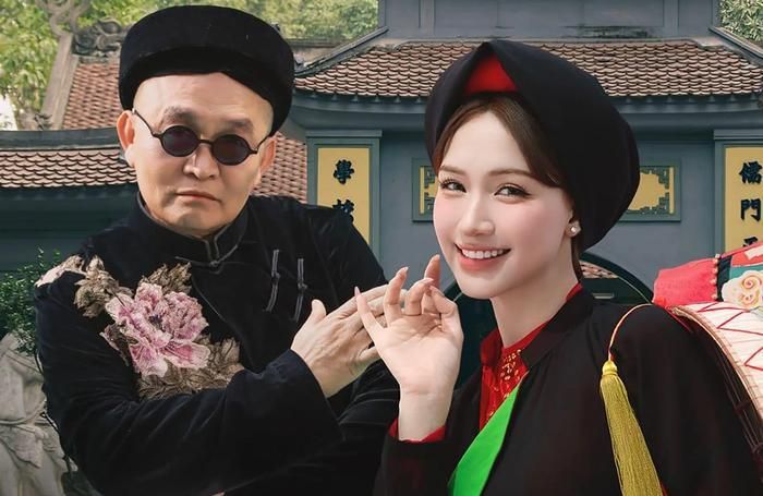 NSƯT Xuân Hinh trong MV Bắc Bling của Hòa Minzy và Tuấn Cry từng được xem là một "cú nổ" đặc biệt.
