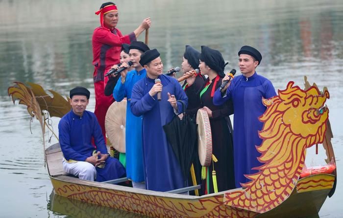 Làn điệu quan họ. Ảnh: Thanh Tùng/Báo QĐND