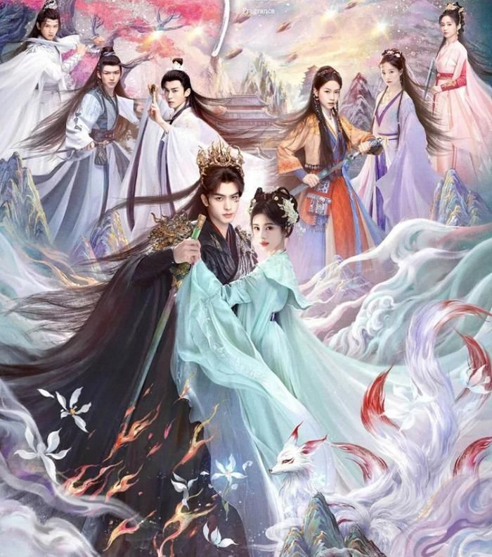 Thiên Hương do Tống Uy Long, Cúc Tịnh Y đóng chính. Ảnh: Weibo 