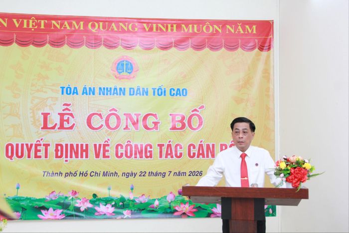 Ông Trần Kiến Xương phát biểu tại buổi lễ
