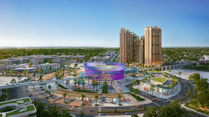 Giá trị bất động sản gia tăng nhờ hệ sinh thái giao thông công cộng, thương mại và dịch vụ đồng bộ.